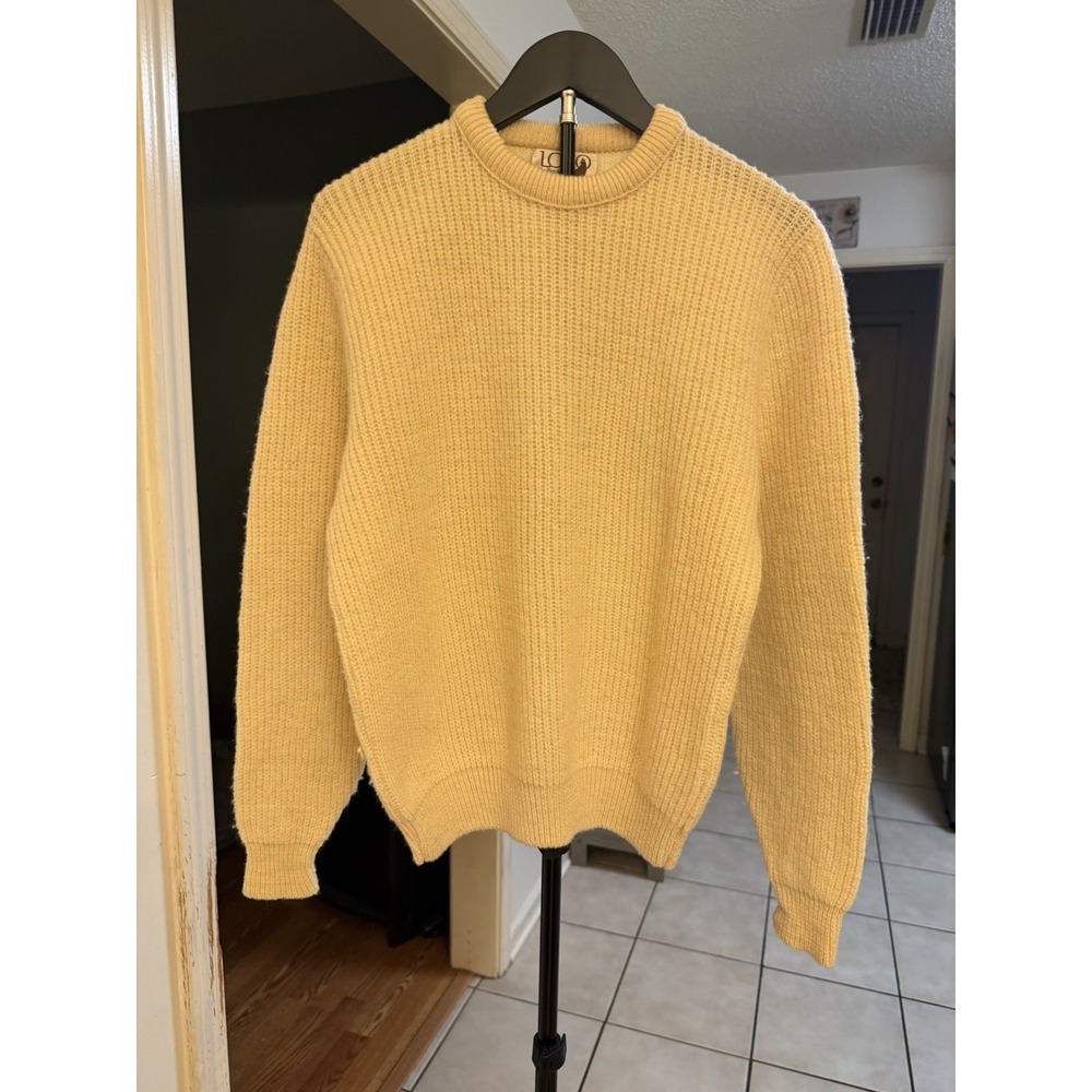 LOBO By Pendleton Women's‎ S Yellow Wool Sweater Vintage 80s